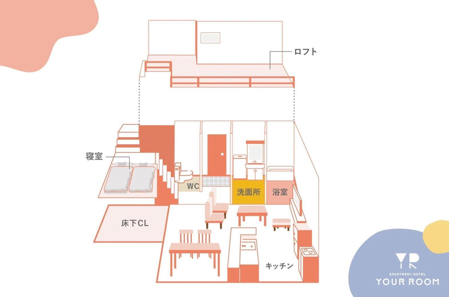 Your Room 熊本駅 المظهر الخارجي الصورة