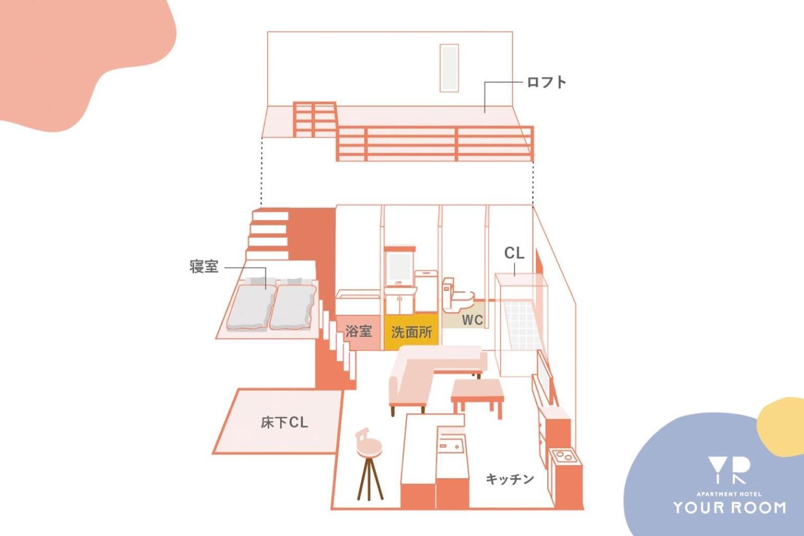 Your Room 熊本駅 المظهر الخارجي الصورة
